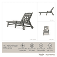 thumbnail image 6 of Martha Stewart by POLYWOOD Chinoiserie Chaise Lounge in Slate Grey, 6 of 9