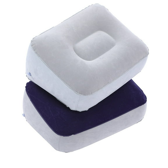 TEHAUX Portable Travel Footrest Cushion, Comfortable Rest Support, Assorted Colors, 2 Pieces for Home and Travel