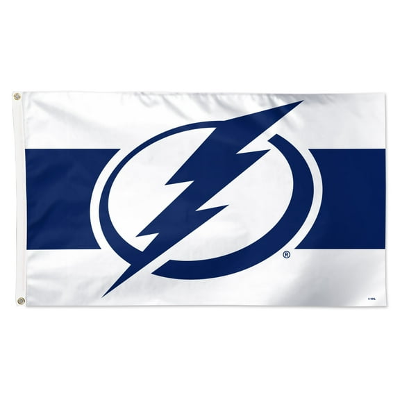 WinCraft Tampa Bay Lightning 3' x 5' Horizontal Stripe Deluxe Single-Sided Flag