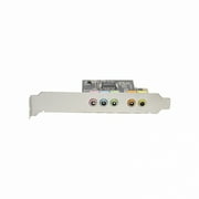 Cheers.US PCI 32-bit Express x1 PCI-E 5.1ch CMI8738 Internal Audio Digital Sound Card Internal Sound Card for PC with Low Profile Bracket