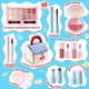 thumbnail image 2 of Kit de Maquillaje Color Nymph Cutie Pie con Bolso para Niñas y Mujeres, 2 of 8