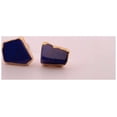 thumbnail image 6 of Natural Lapis Lazuli Gold Stud Earrings NLLGSE12, 6 of 10