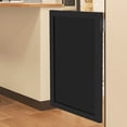 thumbnail image 2 of Saloon Style Swing Door, 2-Way Reversible Half Door, Retro Café Bar Door with Frame & Hinge, 24"W x 35"H, for Kitchen Hallway Counter, Black, 2 of 17