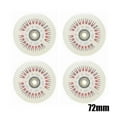 thumbnail image 1 of TrueNorth (Red-72mm)4pcs Flash Inline Skate Wheels 90a Led Lighting Skating Wheels 80 76 72 68, 1 of 4