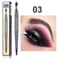 thumbnail image 1 of Fiudx Lápiz de Cejas, Herramienta de Belleza Resistente Al Sudor, Aspecto Natural No Se Corre, Pincel de Precisión de Doble Punta, Maquillaje de Larga Duración, Uso Profesional o Personal, Punta Suav, 1 of 3