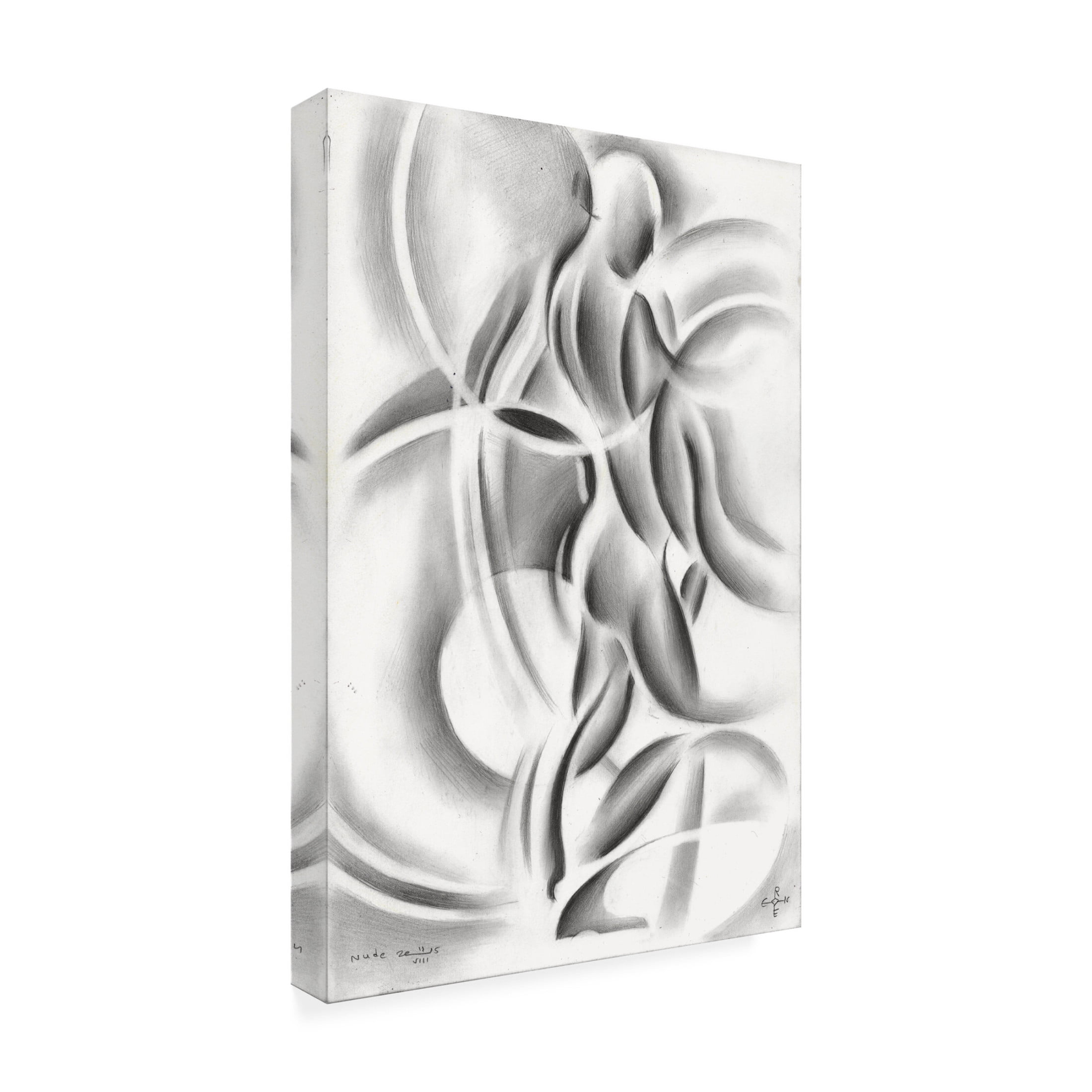 Trademark Fine Art Corne Akkers Roundism 11 08 16 Canvas Wall Art