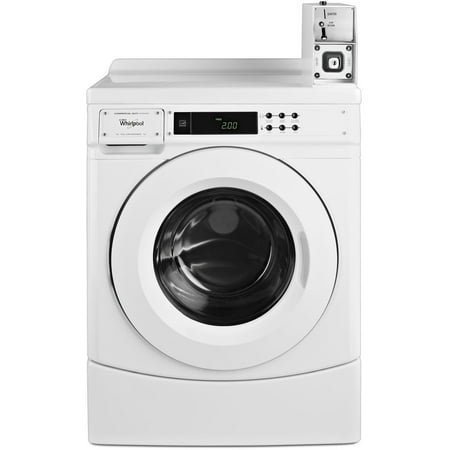 Whirlpool CHW9150GW 27 Inch Commercial Front Load Washer