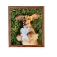 thumbnail image 4 of ArtToFrames 18x24 Inch Honey Picture Frame, This Brown Wood Poster Frame is Great for Your Art or Photos, Comes with 060 Plexi Glass (4380), 4 of 7