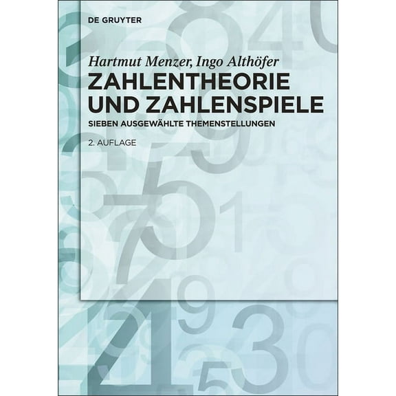 de Gruyter Studium Zahlentheorie und Zahlenspiele, (Hardcover)