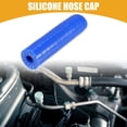 thumbnail image 2 of 1 tapón de extremo de manguera de vacío de entrada de tapa de refrigerante de silicona universal de 6 mm de diámetro interior de 0,24 pulgadas - Coche para puerto de agua de vacío de derivación del calentador de refrigerante - Azul de silicona Unique Bargains Tapa de manguera de silicona, 2 of 6
