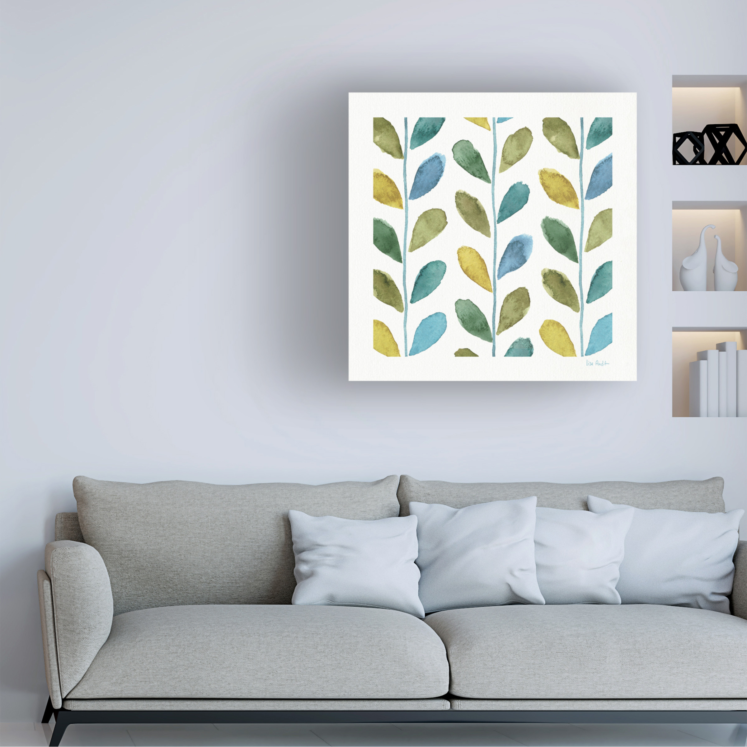 Trademark Fine Art "My Greenhouse Geo I" Canvas Art by Lisa Audit