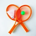 thumbnail image 3 of HLONK1 Pair of Badminton Tennis Set Plastic Badminton Racket Tennis Racket With Tennis Balls, 3 of 8