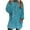 Blue, variant on Fuzzy Fall Sweater for Women Crew Neck Winter Pullover Sweaters with Pockets Fashion Oversized Sherpa Sweatshirts Blue, M
