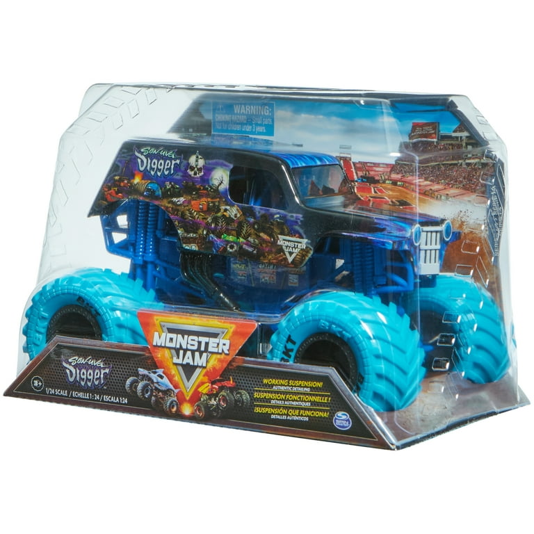 Monster Jam Son uva Digger Die Cast Monster Truck 1 24 Scale