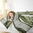 thumbnail image 4 of Feelyou Rustic Lodge Cabin Queen Comforter Set, Nature Scenery Bedding Sets, Vintage Western Farmhouse Reversible Bedding Comforter Set, Lightweight Room Decor, 3 Pieces, 4 of 8