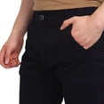 thumbnail image 3 of PANTALON SLIM GABARDINA HOMBRE NEGRO, 3 of 4