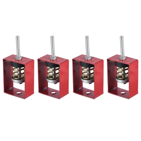 Uxcell 44lbs Spring Vibration Isolator Shock Absorber Shockproof Damping Hanger for Air Conditioner 4 Pack