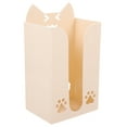 thumbnail image 3 of Wall Mounted Tissue Holder Nail-free Tissue Box Cute Tissue Holder Bathroom Tissue Storage Box, 3 of 8