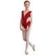 thumbnail image 4 of Traje de baño de gimnasia para niñas, para ballet, baile lírico, con brillantes diamantes de imitación, trajes de patinaje artístico, mono de malla transparente, 4 of 5