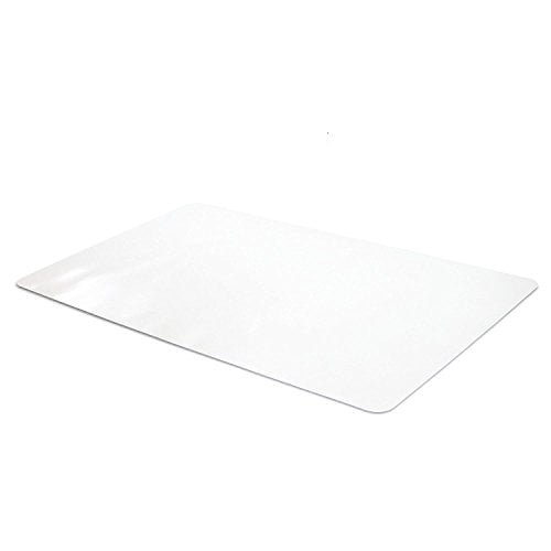 Office Desk Mat Clear Textured 47 x 23 Inch Plastic Computer Pad for Desk 