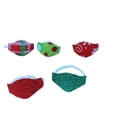 thumbnail image 4 of Muñeco elfo de estantería navideña Bufanda Gafas Máscara de elfo navideño Diseño con temática navideña, 4 of 5