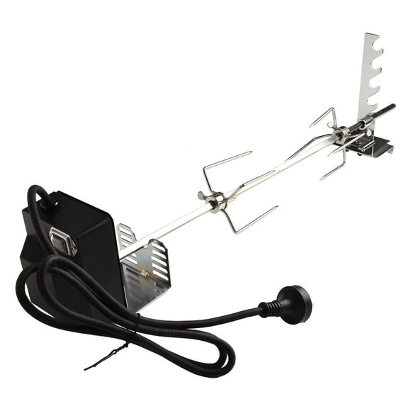 Bgsha Electric Grill Portable Barbecue Tools BBQ Supplies Set Home Automatic Electric Grill Deluxe Motorized Gas Grill Rotisserie Spit