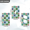 thumbnail image 7 of Yayeee Blank Wall Plate Cover 1-Gang 4.5"x2.7" Home Unused Decorative Outlet, Christmas Dog Paws Pattern, 7 of 7