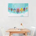 thumbnail image 6 of Bubble Guppies Decorative Painting Canvas Wall Poster Art Picture Painting Gift Living Room Posters Bedroom Painting Decor, 6 of 8