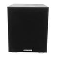 thumbnail image 2 of Rockville Rock Shaker 8" Inch Black 400w Powered Home Theater Subwoofer Sub, 2 of 9