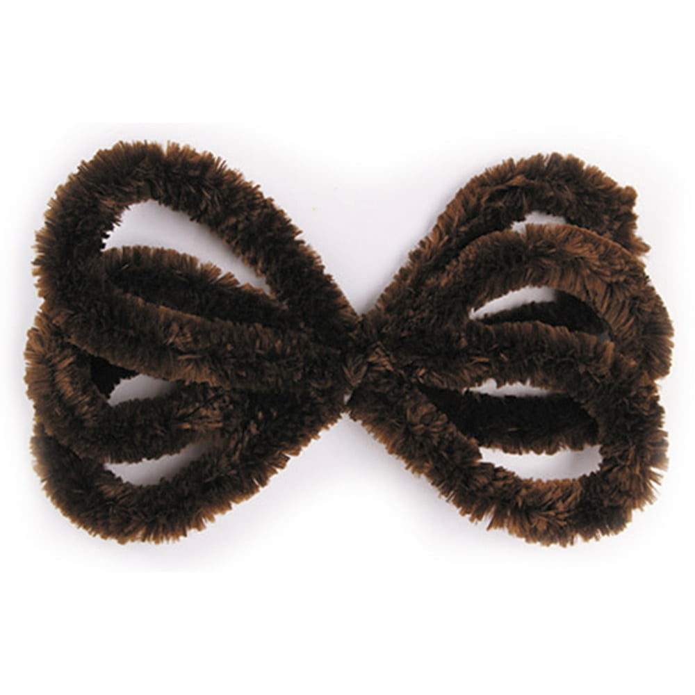 Jumbo Chenille Stem 6.5'Brown