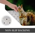 thumbnail image 6 of Susaid Squirrels Eating Peanuts On The Tree Print Doormat,Porch Decor,Housewarming Decor Gift Doormat,Funny Flannel Floor Mat,Funny Doormat 24x16 Inch, 6 of 7