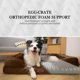 thumbnail image 5 of Cama Ortopédica para Perros Comfort Expression Café Chocolate con Funda Lavable y Base Antideslizant, 5 of 6