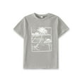 thumbnail image 5 of Trendy Retro Beach Anime Print Casual Short Sleeve T-shirt For Big Boys, Comfy Lightweight Versatile Breathable Summer Tee Sizes 7-15, 5 of 9
