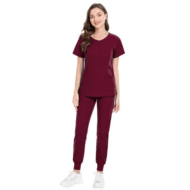 Traje quirúrgico de dentista oral para mujer, traje de lavado de manos dividido, traje de enfermera de hospital elástico de secado rápido