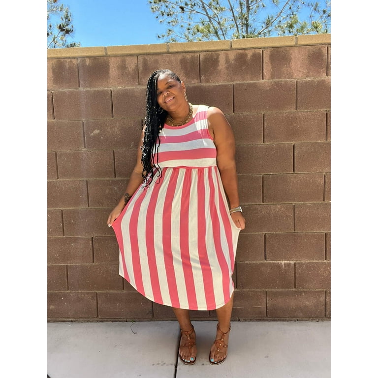 Plus Size Jersey Knit Round Hem Dress - Walmart.com Plus Size Jersey Knit Round Hem Dress - Walmart.com