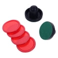 thumbnail image 4 of OULII 30 Pcs Palets de Hockey à Air pour Jeu de Hockey sur Table Design Rond en Plastique Bleu Rouge, 4 of 8