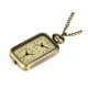 thumbnail image 2 of Reloj de bolsillo,Reloj de bolsillo de diseño vintage para adultos clásico,Collar con colgante de reloj analógico con cadena,Collar con colgante de reloj de bolsillo para hombre y, 2 of 8