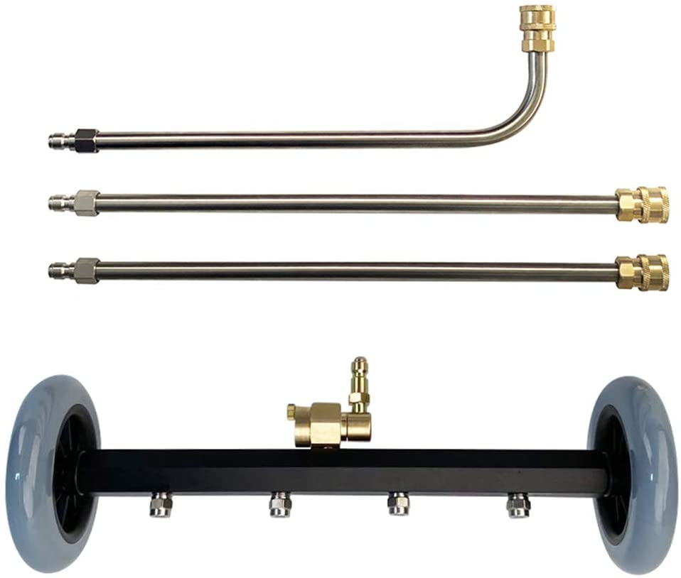 iMeshbean DualFunction Undercarriage Pressure Washer Surface Cleaner