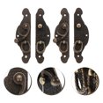 thumbnail image 2 of 2 Pcs Boîte Rétro Loquets Verrous Étui à Bijoux Exquis Hasps (Bronze), 2 of 6