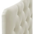 thumbnail image 4 of Ergode Annabel Queen Upholstered Fabric Headboard - Ivory, 4 of 4