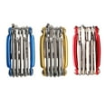 thumbnail image 3 of Kit multiherramientas 11 en 1 para reparación de bicicletas de carretera y montaña (dorado), 3 of 8