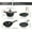 Black four-piece set-large, variant on 4pcs Non-Stick Cookware Set with Frying Pan, Black - Durable Aluminum, Includes Spatula, Ladle, and Whisk - Perfect for Healthy Cooking, Kitchen Essentials|Modern Kitchenware|Durable Cookware