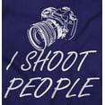 thumbnail image 2 of I Shoot People Camera Photography Pun Hoodie Sweatshirt Women Men Brisco Brands M, 2 of 6