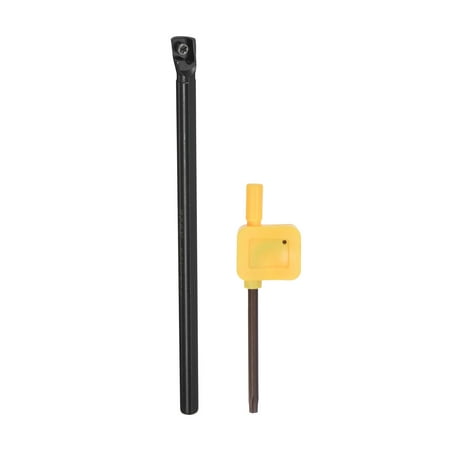

Uxcell 1/4 Shank Lathe Indexable Boring Bar Turning Tool Holder S06K-SCLCR06