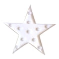 thumbnail image 4 of FELTECHELECTR White Star Shaped LED Lamp Suitable for Table Or Wall Decoration in Home and Cafe, 4 of 8