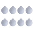 thumbnail image 1 of 100pcs Silver Round Mousse Mats Paper Cake Serving Base Disposable Cupcake Tray, 1 of 8