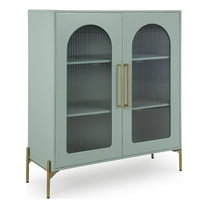 Signature Design by Ashley Adwen Light Green Accent Cabinet