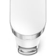 thumbnail image 2 of simplehuman 40 Liter / 10.6 Gallon Slim Kitchen Step Trash Can with Liner Rim, White Plastic, 2 of 5