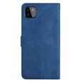 thumbnail image 4 of Galaxy A22 5G Case(NOT for 4G), Allytech for Samsung Galaxy A22 5G Case with Hand Strap, Flip PU Leather Wallet Case with Card Slots Holder Stand Cover for Galaxy A22 5G 2021, Blue, 4 of 9