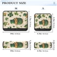 thumbnail image 3 of Qxltty St Patricks Pattern with Pots Of Gold Car Seat Strap Pads are Soft and Snug Fitting for All Cars Backpacks Pushchair, 3 of 8